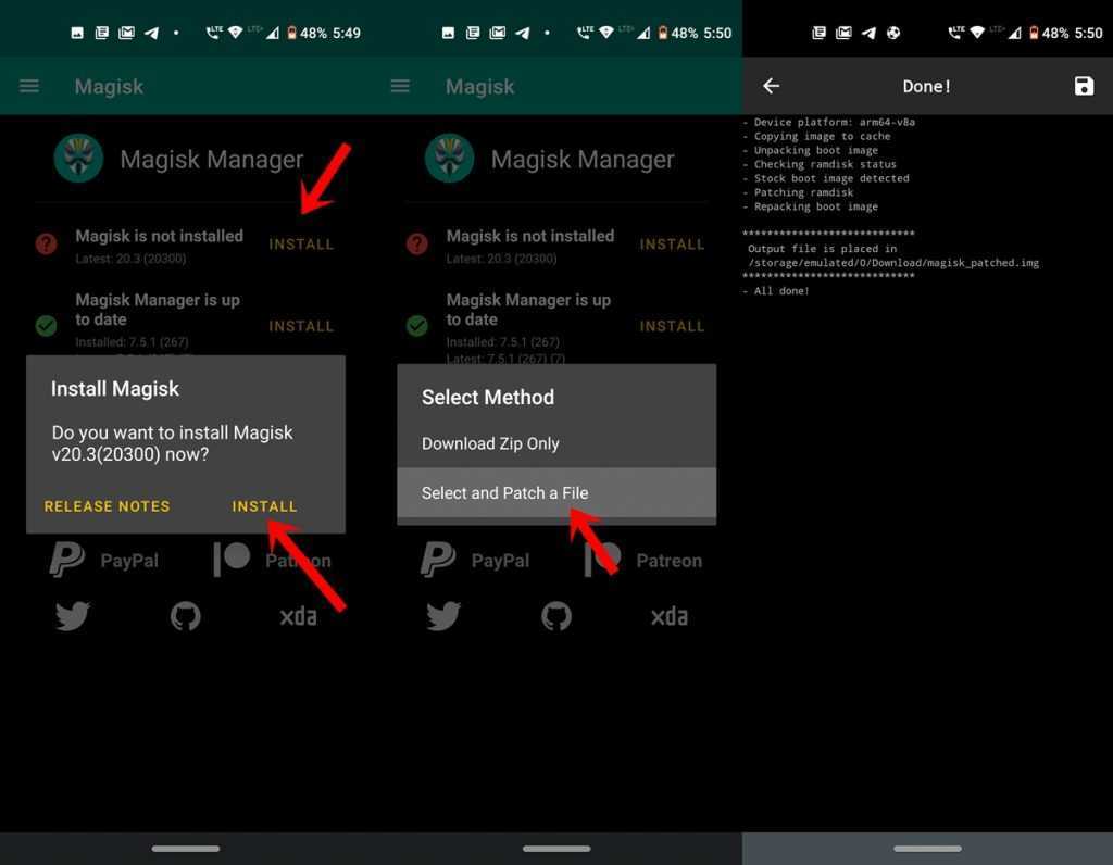 Как установить magisk на xiaomi