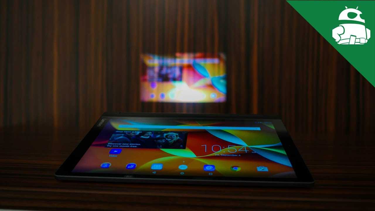 Флагманский планшет с проектором yoga tablet от lenovo