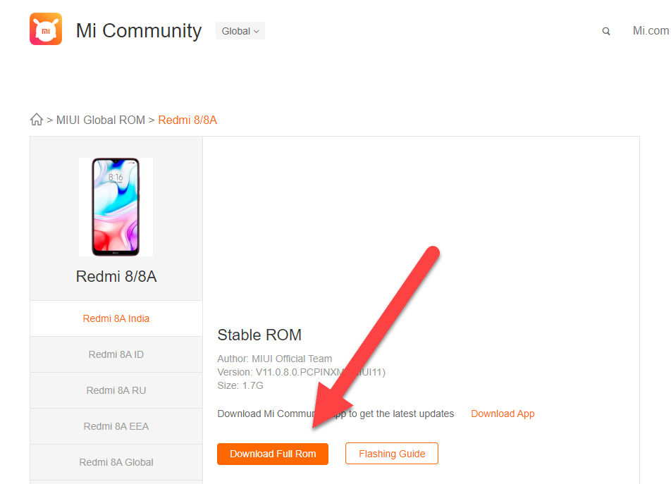 Как прошить телефон xiaomi