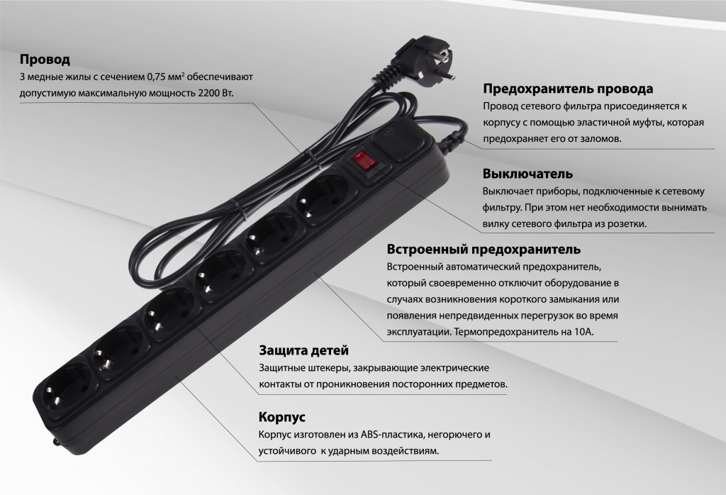Рейтинг лучших сетевых фильтров на 2023 год